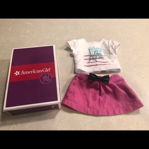 American Girl, Grace outfit.   Shirt and skirt only.   In an American Girl box